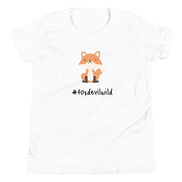 Kinder-T-Shirt  “Foxdevilwild”